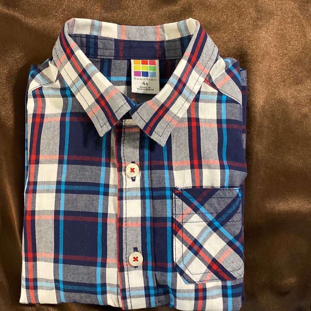 Cutest button down shirt ever! 4T Boys